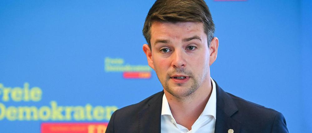 FDP-Politiker Marcus Faber war bis zu seinem Rücktritt Mitte Mai verteidigungspolitischer Sprecher der FDP-Bundestagsfraktion.