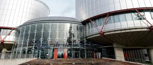 Der Sitz des EGMR in Straßburg, Frankreich.