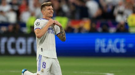 Nach dem 1:0-Sieg gegen den FC Liverpool hatte Toni Kroos das Interview abrupt beendet.