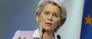 EU-Kommissionspräsidentin Ursula von der Leyen besuchte am Donnerstag Polen.