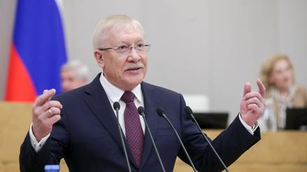 Der russische Abgeordnete Oleg Morosow.