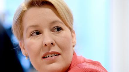 Franziska Giffey, Regierende Bürgermeisterin Berlins.