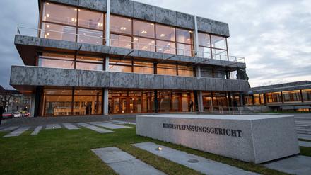 Das Bundesverfassungsgericht in Karlsruhe (Archivbild) 