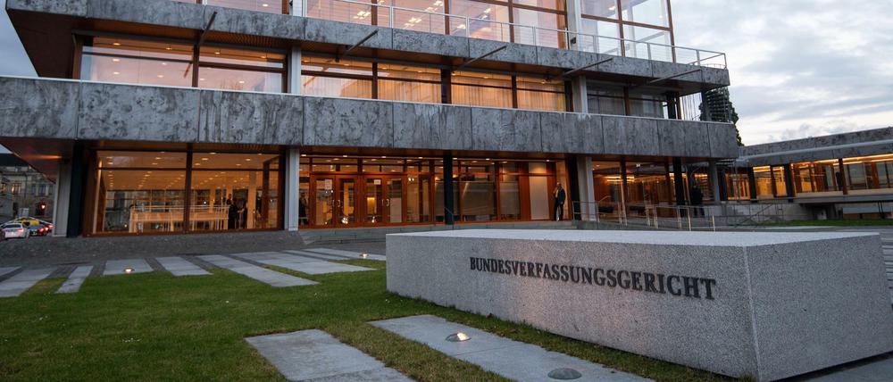 Das Bundesverfassungsgericht in Karlsruhe (Archivbild)