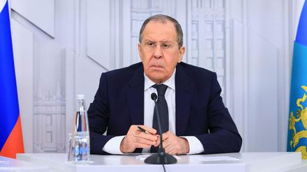 Sergej Lawrow, Außenminister von Russland.