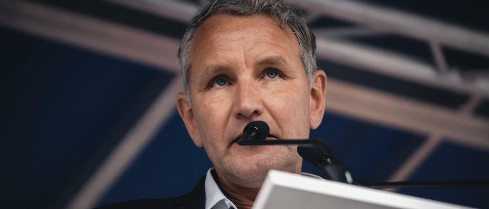 Der AfD-Fraktionsvorsitzende in Thüringen Björn Höcke.