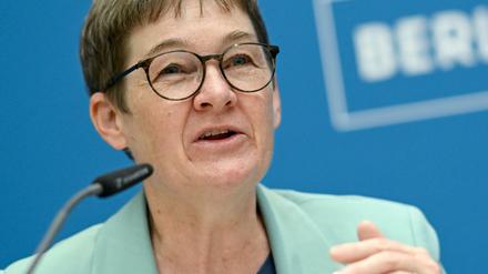 Ulrike Gote (Grüne), Berliner Gesundheitsenatorin.