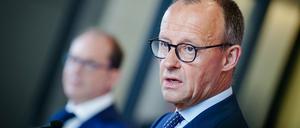 Duldet Friedrich Merz eine Zusammenarbeit von CDU und AfD in Thüringen? Das zumindest wirft SPD-Chefin Saskia Esken dem CDU-Vorsitzenden indirekt vor.