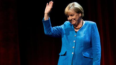 Zurück auf öffentlicher Bühne - mit umstrittenen Selbsteinschätzungen: Kanzlerin Angela Merkel. 