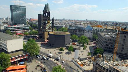 Die Gebäude des Ensembles der Kaiser-Wilhelm-Gedächtniskirche sind für die Notfallseelsorge bereitgestellt worden. 