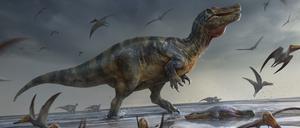 Der auf der heutigen Isle of Wight gefundene Spinosauride könnte am Meer gejagt haben.