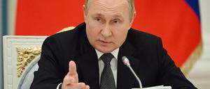 Wladimir Putin befahl den Angriff auf die Ukraine. Der Westen reagierte mit scharfen Sanktionen.