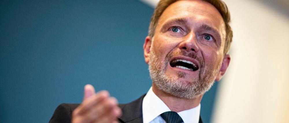 Christian Lindner, FDP-Chef und Bundesminister der Finanzen
