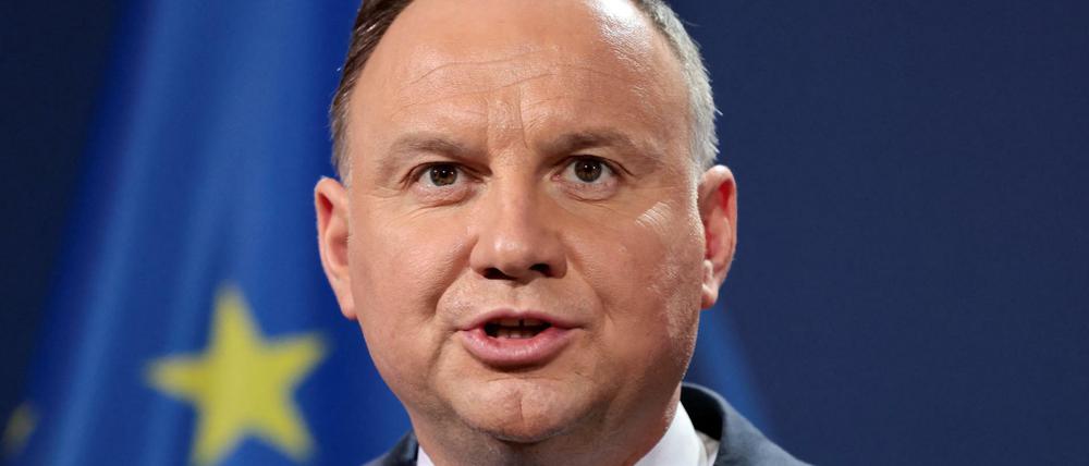 Der polnische Staatspräsident Andrzej Duda (Archivbild)