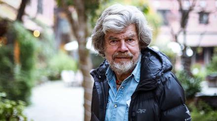 Reinhold Messner am 28. Dezember 2021 in Bhaktapur, Nepal.