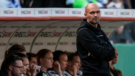 Zuletzt stand Sofian Chahed beim DFB-Pokalfinale an der Seitenlinie bei Turbine Potsdam.