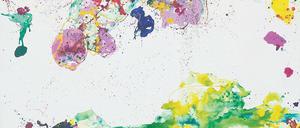 Sam Francis’ Gemälde „Mein Muschel-Engel“.