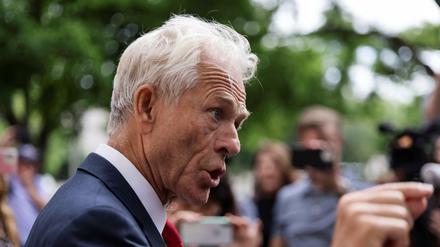 Der frühere Trump-Berater Peter Navarro. 