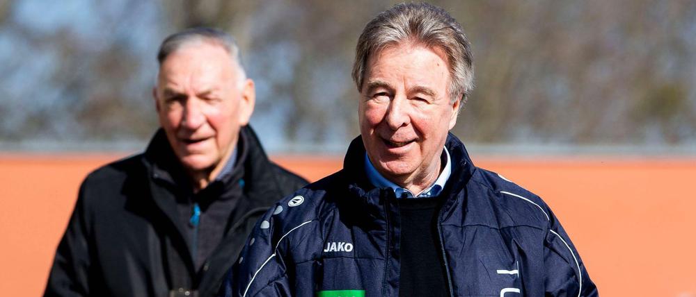 Rolf Kutzmutz (r.) war sieben Jahre Vereinspräsident von Turbine Potsdam. Nun ist er überraschend zurückgetreten.