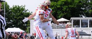 Die Footballer von Berlin Thunder wollen hoch hinaus im Spiel gegen die Istanbul Rams.