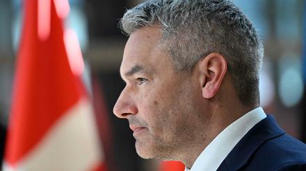 Österreichs Kanzler Karl Nehammer von der ÖVP.