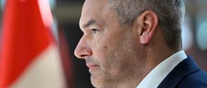 Österreichs Kanzler Karl Nehammer von der ÖVP.
