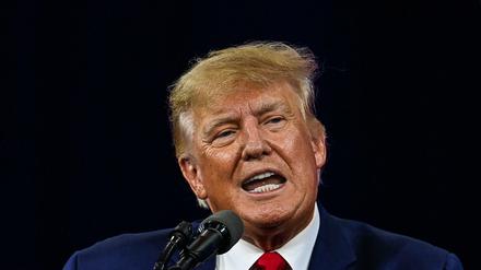 Der ehemalige US-Präsident Donald Trump.