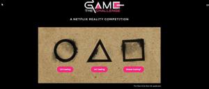 Auf einer eigenen Casting-Seite werden die Teilnehmerinnen und Teilnehmer für "Squid Game: The Challenge" gesucht.