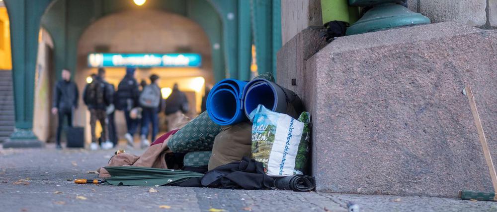2020 wurden bei der ersten Zählung 1.976 obdachlose Menschen in Berlin erfasst.
