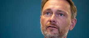 Bundesfinanzminister Christian Lindner (FDP)