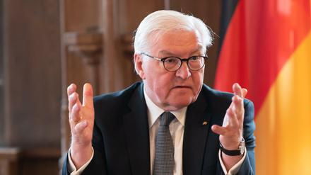 Frank-Walter Steinmeier sorgt sich um den Zusammenhalt in der Gesellschaft.