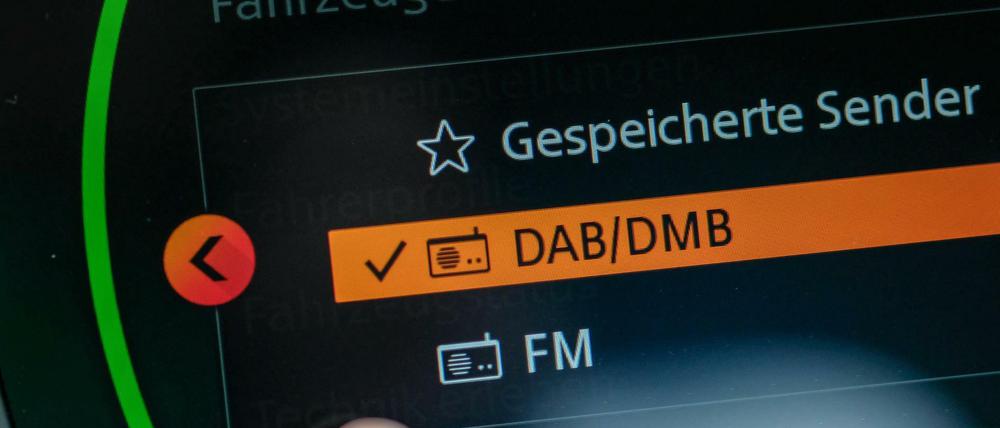 Radiohören im Auto: Immer öfter auch mit DAB+