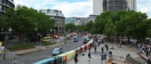 Breitscheidplatz, Tauentzienstraße und Kurfürstendamm: Um die Gestaltung gibt es seit Jahren Diskussionen.