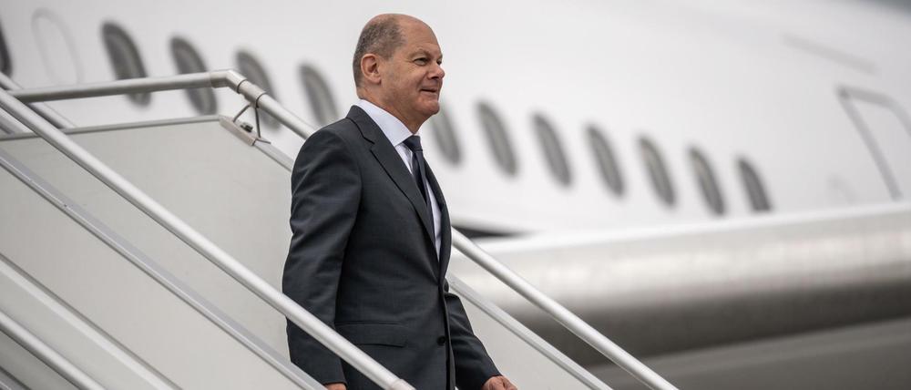 Bundeskanzler Olaf Scholz wird wahrscheinlich noch im Juni nach Kiew reisen.