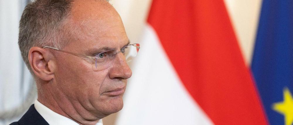 Österreichischer Innenminister Gerhard Karner