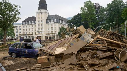 Am Morgen danach. Fassungslosigkeit in Bad Neuenahr.
