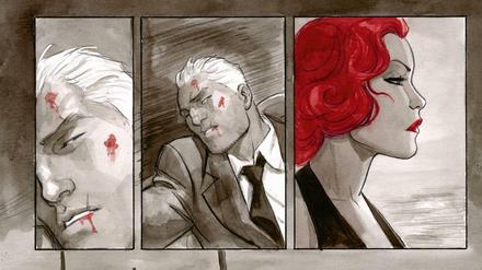 Archetypen on the road: Eine Szene aus „Noir Burlesque“.