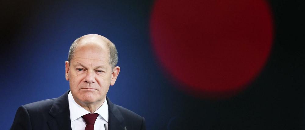 Auf schwieriger Mission: Bundeskanzler Olaf Scholz (SPD).