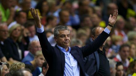 Sportfan: Frank Steffel.