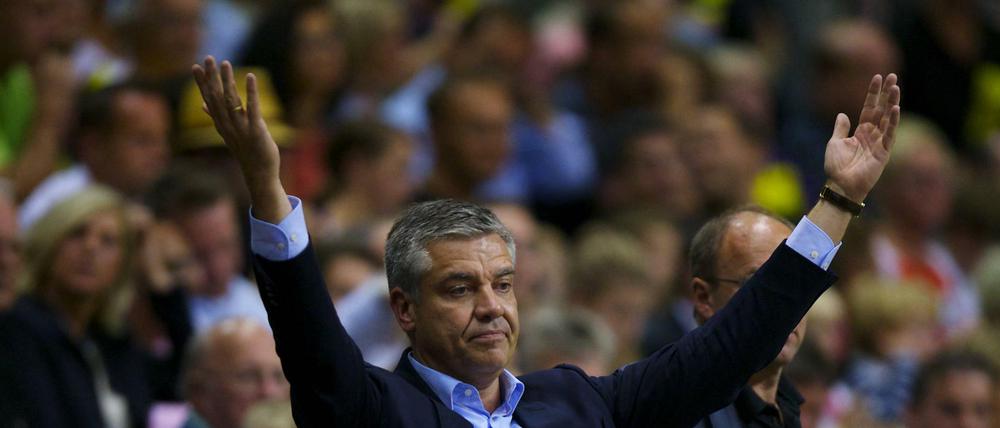 Sportfan: Frank Steffel.