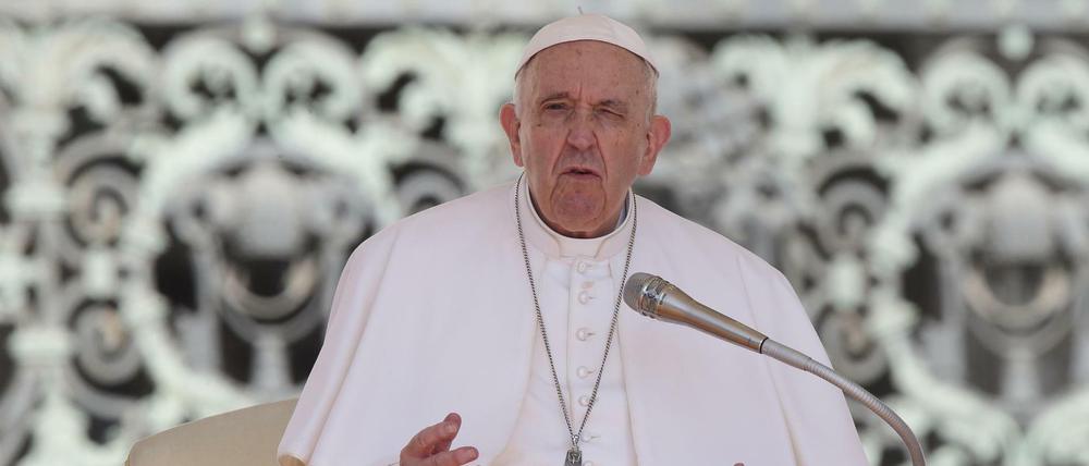 Papst Franziskus zeigt sich besorgt über die Lage in der Ukraine.