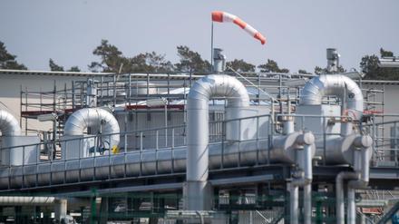 Die Gasempfangsstation der Ostseepipeline Nord Stream 1 in Lubmin, Mecklenburg-Vorpommern (Archivbild).