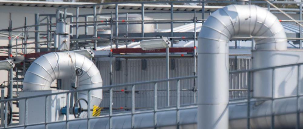 Die Gasempfangsstation der Ostseepipeline Nord Stream 1 in Lubmin, Mecklenburg-Vorpommern (Archivbild).