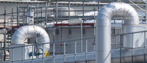Die Gasempfangsstation der Ostseepipeline Nord Stream 1 in Lubmin, Mecklenburg-Vorpommern (Archivbild).
