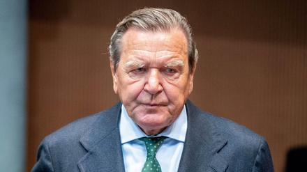 Ehemaliger Bundeskanzler Gerhard Schröder (SPD)
