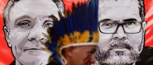 Die beiden Vermissten: der Journalist Dom Phillips (li.) und der Indigenen-Experte Bruno Pereira.