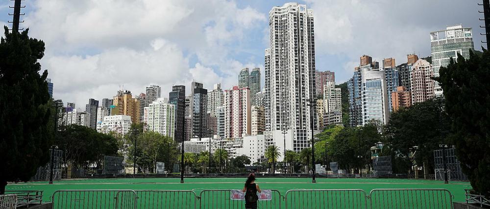 Der Victoria Park in Hongkong.
