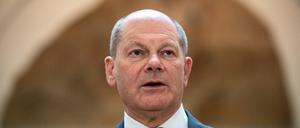Bundeskanzler Olaf Scholz (SPD).
