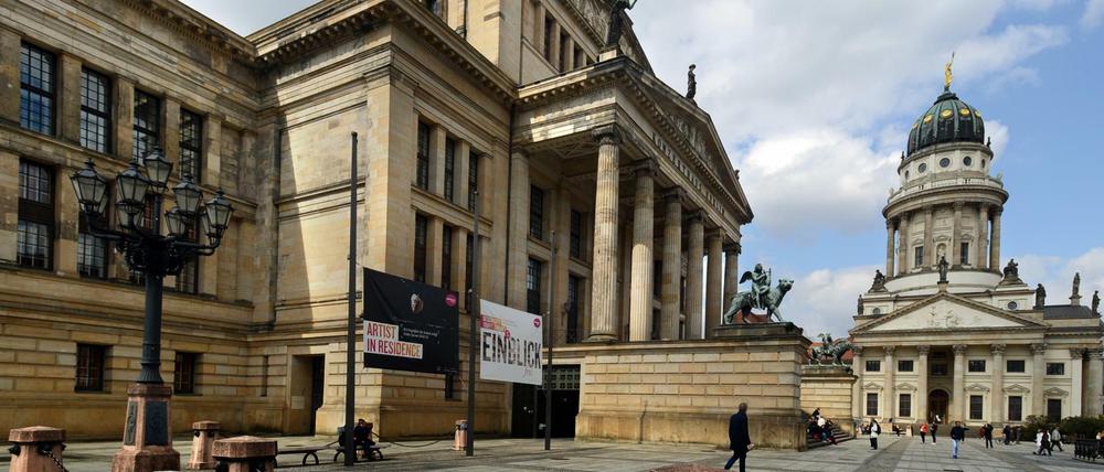 Das Konzerthaus am Gendarmenmarkt in Berlin Mitte.  