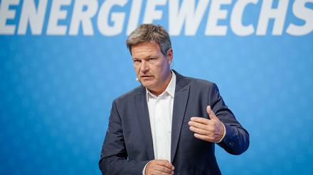 Bundesminister für Wirtschaft und Klimaschutz, Robert Habeck (Grünen)
